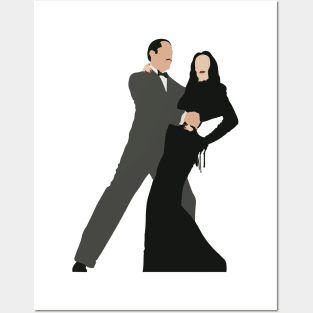 Gomez and Morticia Posters and Art